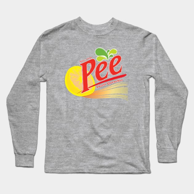 Pee Long Sleeve T-Shirt by AdoreedArtist